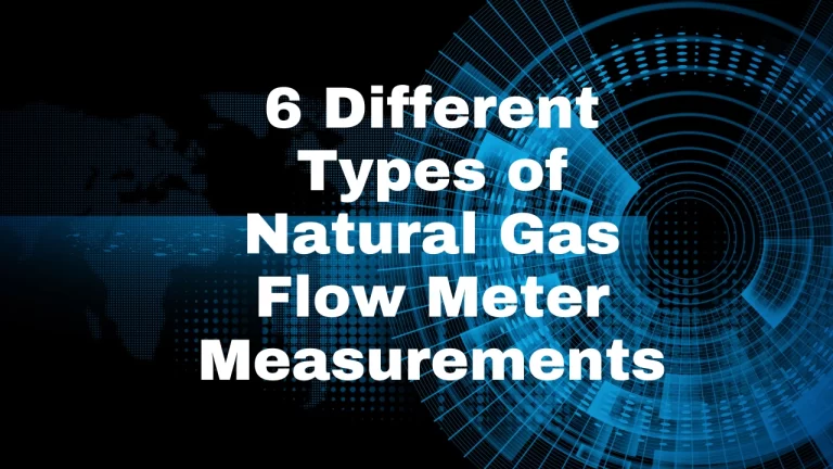 Natural Gas Flow Meter Measurements