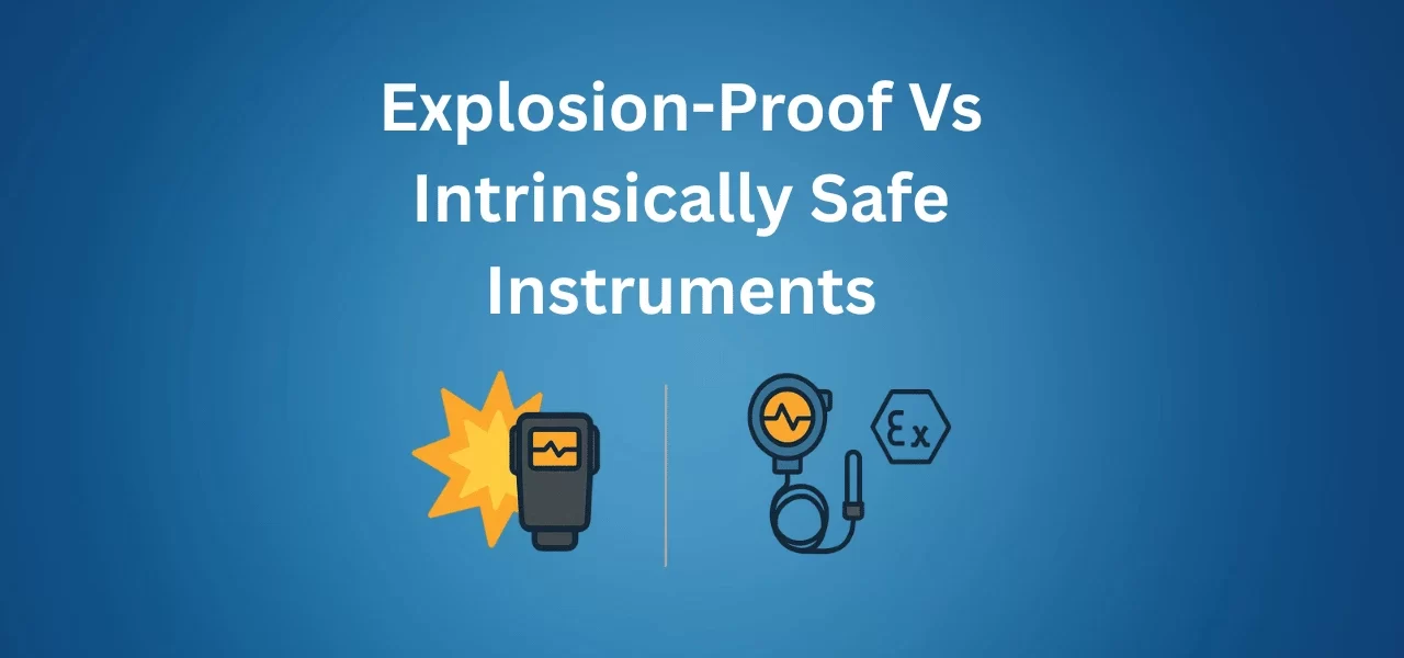 Explosion-Proof vs. Intrinsically Safe
