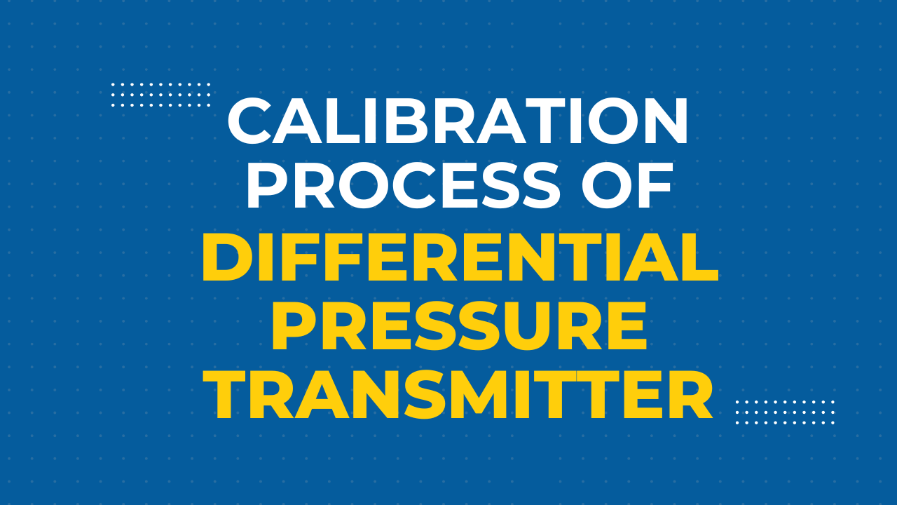 differential pressure transmitter calibration