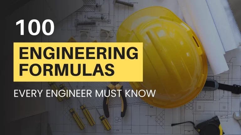 Engineering Formulas