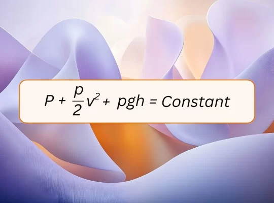 Bernoulli's equation