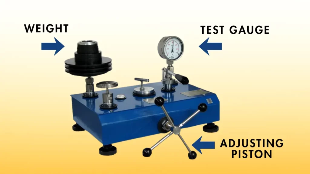 Dead Weight Pressure Tester