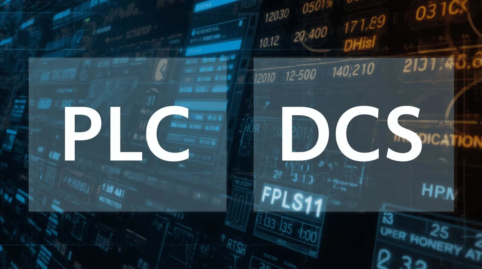 PLC and DCS