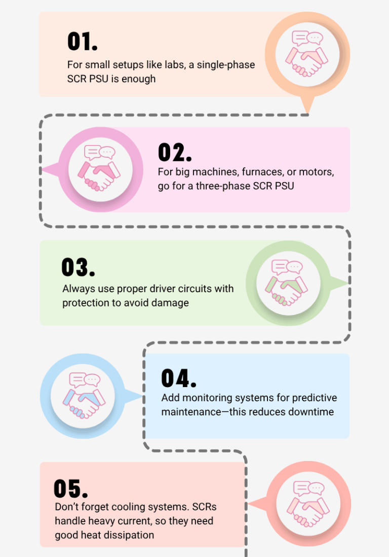 Things to Remember When Designing with SCR