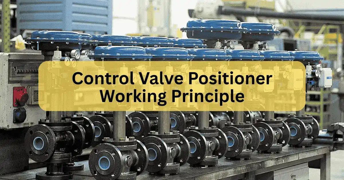 Control Valve Positioner Working Principle