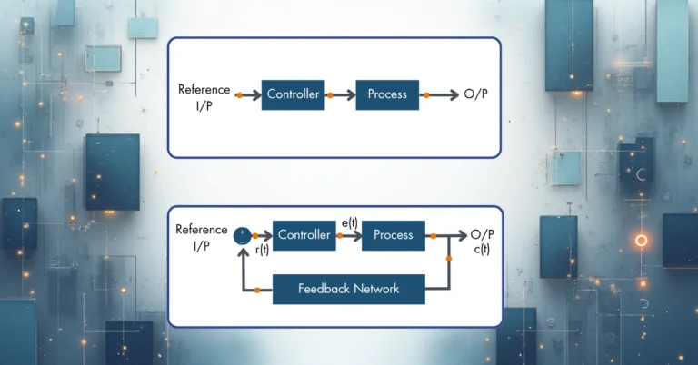 Difference between open loop and closed loop system