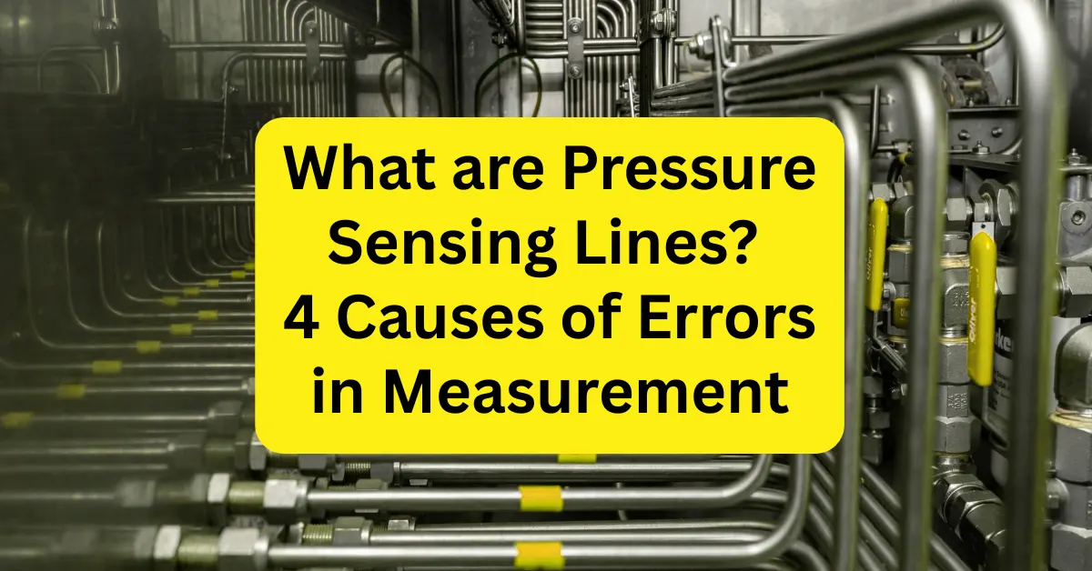 Impulse Lines in Instrumentation