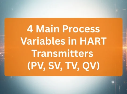 Process Variables In HART Transmitter
