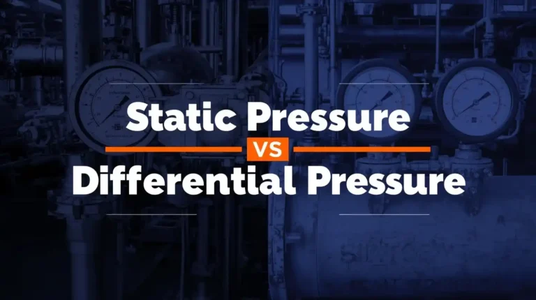 Static Pressure vs Differential Pressure