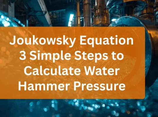 Water Hammer Formula