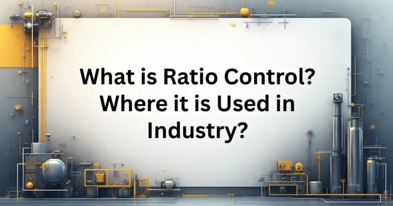 What is Ratio Control