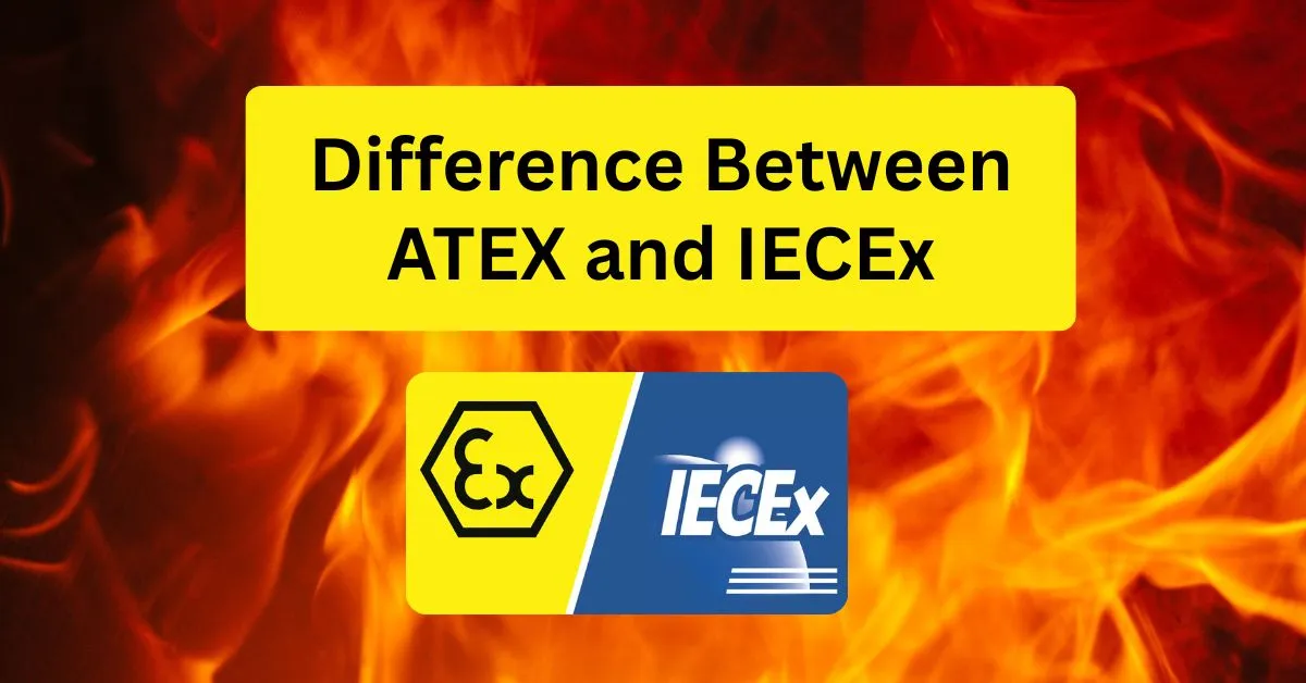 What is difference between ATEX and IECEx