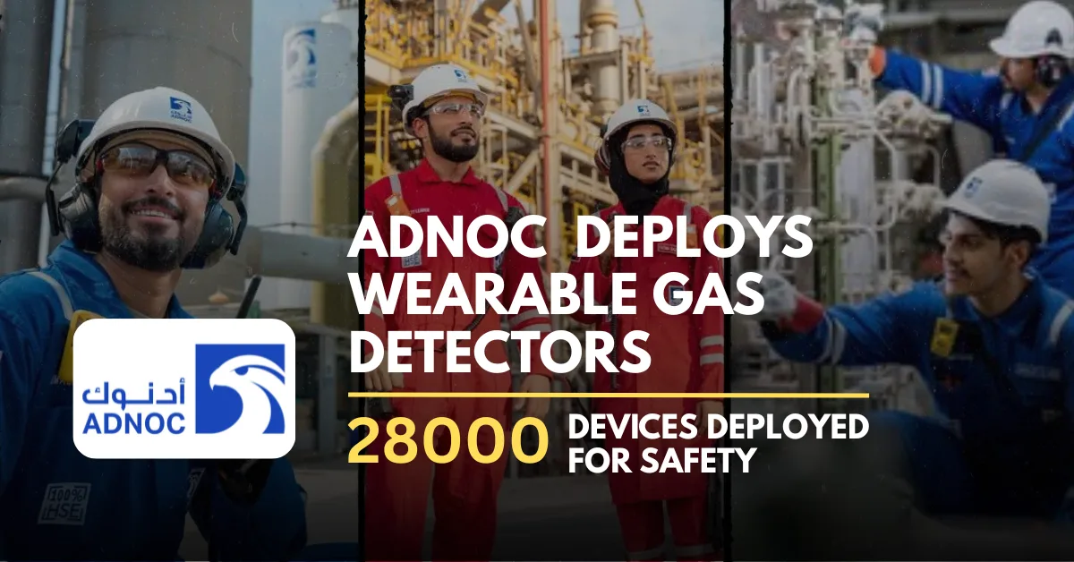 ADNOC Wearable Gas Detectors