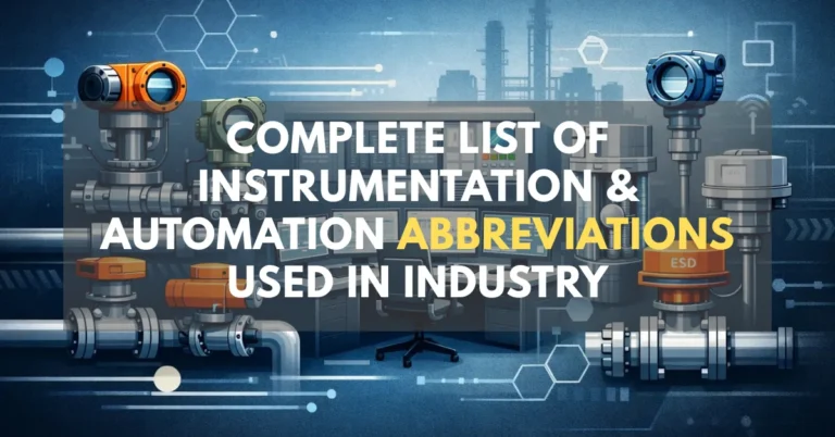 Automation Abbreviations