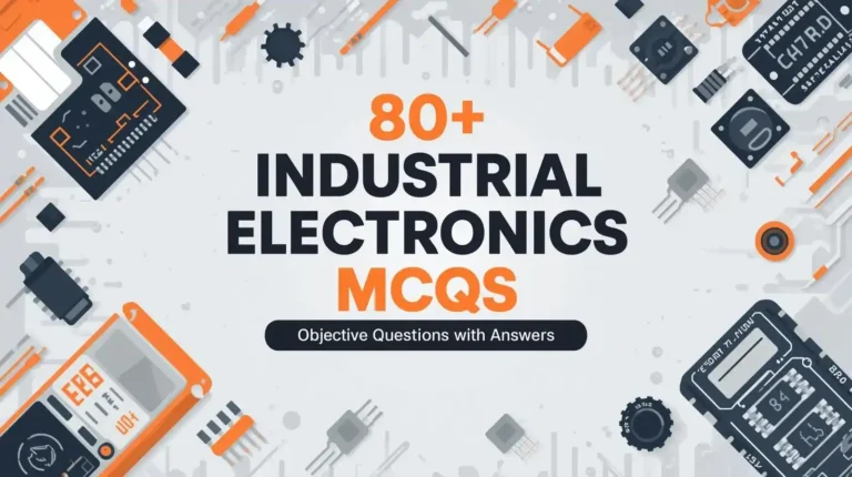 Industrial Electronics Questions Answers