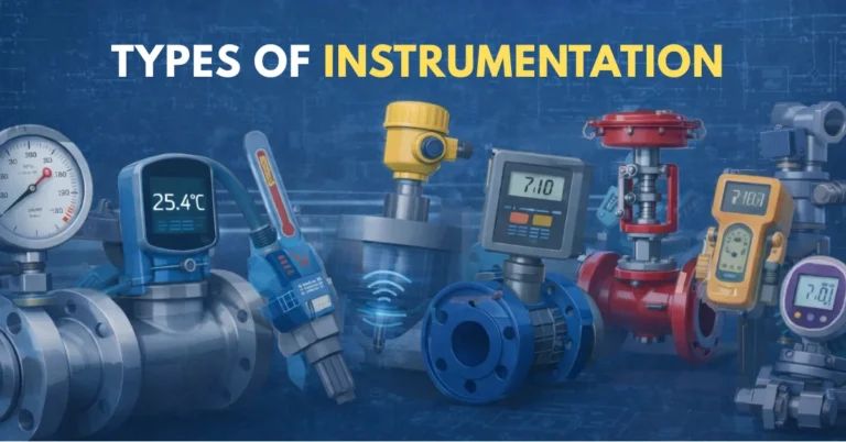 Types of instrumentation