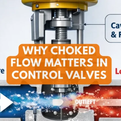 Why Choked Flow Matters in Control Valves