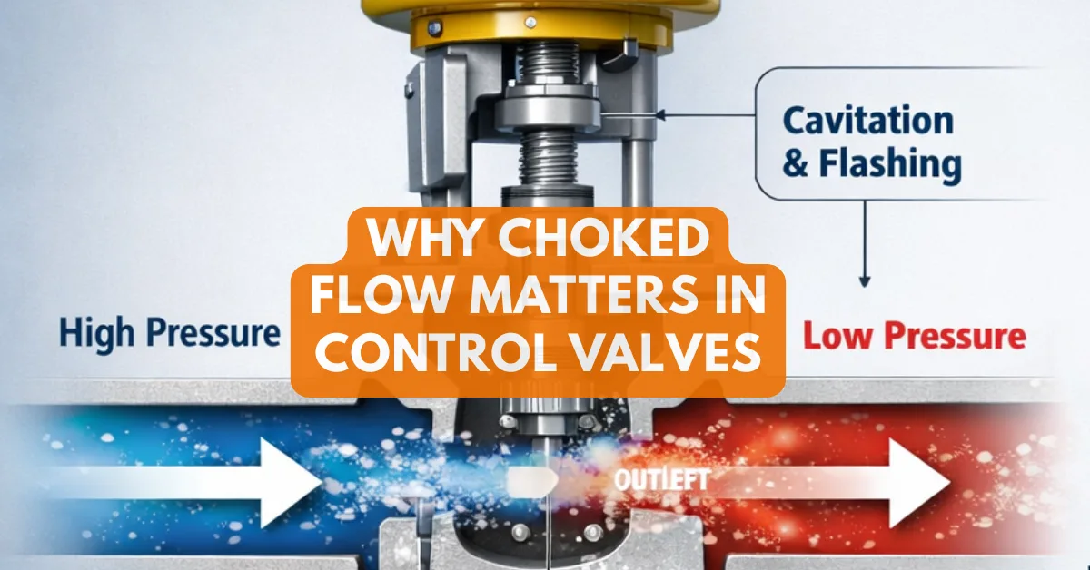 Why Choked Flow Matters in Control Valves