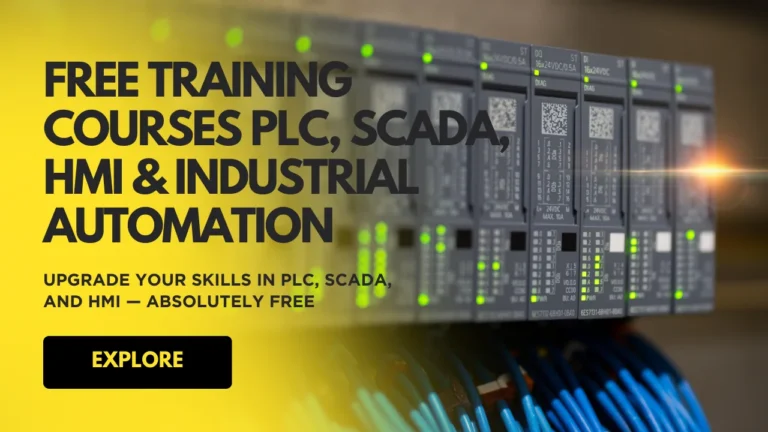 Free training courses PLC SCADA HMI