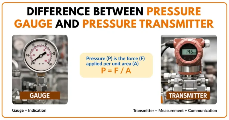 Difference Between Pressure Gauge and Pressure Transmitter