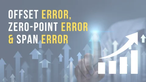 Offset Error vs Zero Point Error vs Span Error