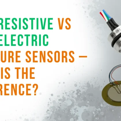 Piezoresistive vs Piezoelectric