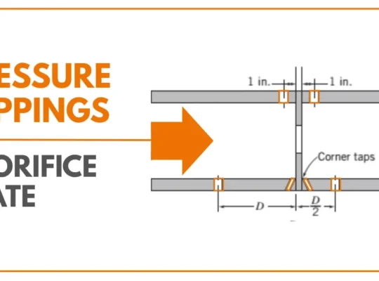 Pressure Tappings in Orifice Plate