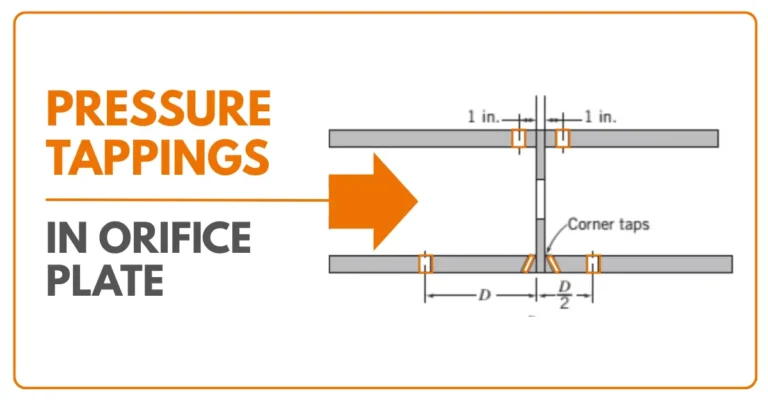Pressure Tappings in Orifice Plate