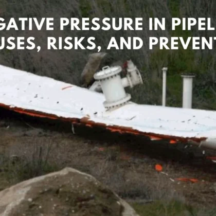 Negative Pressure in pipelines
