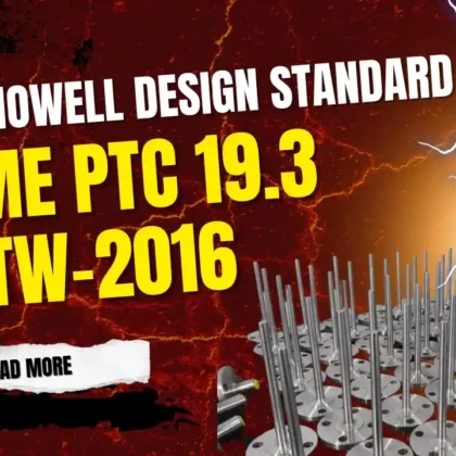 Thermowell Design Standard ASME PTC 19.3 TW-2016