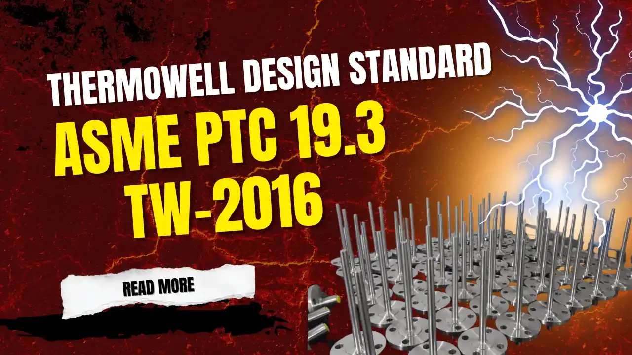 Thermowell Design Standard