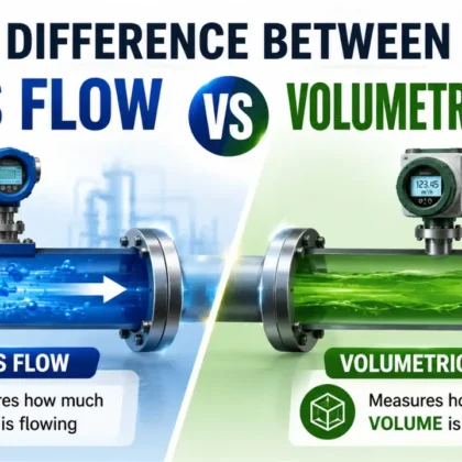 Difference Between Mass Flow and Volumetric Flow