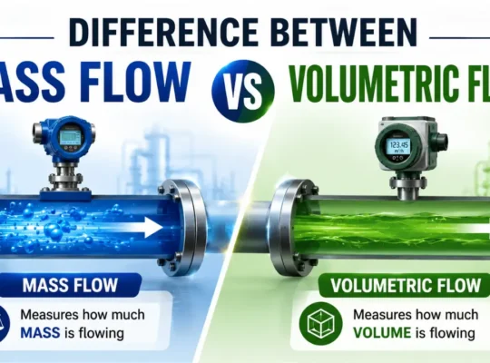 Difference Between Mass Flow and Volumetric Flow
