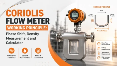 Coriolis Flow Meter Working Principle: Phase Shift, Density Measurement ...