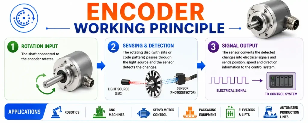 Encoder Working Principle