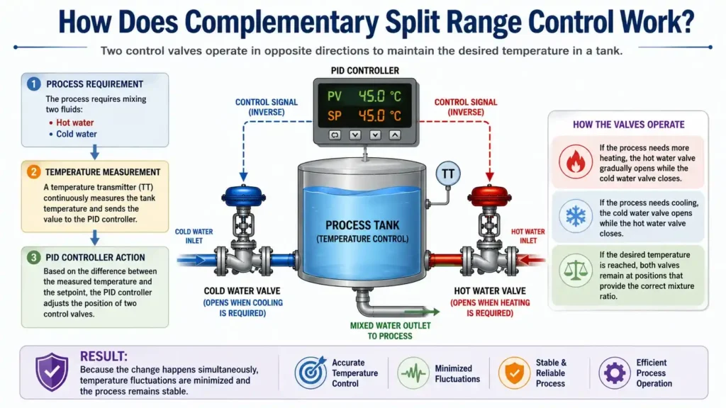 How Does Complementary Split Range Control Work