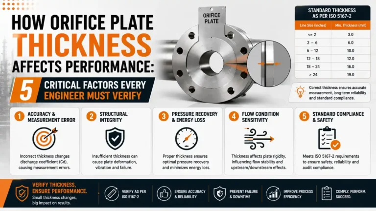 Orifice Plate Thickness