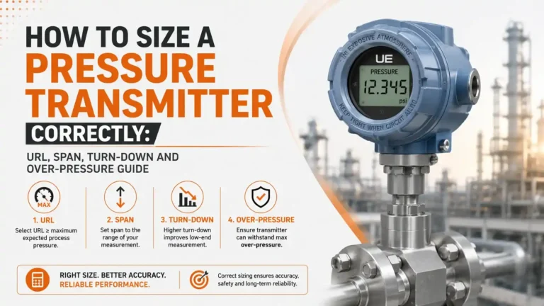 Pressure Transmitter Sizing