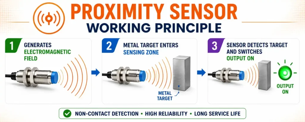 Proximity Sensor Working Principle