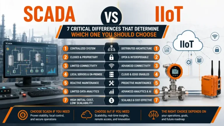 SCADA vs IIoT