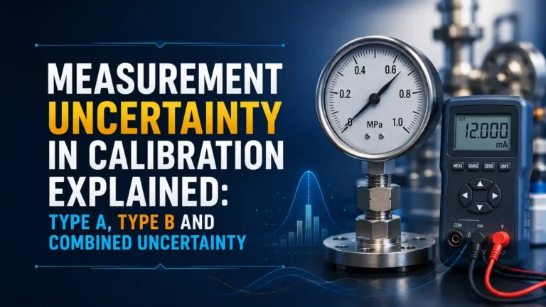 measurement uncertainty in calibration
