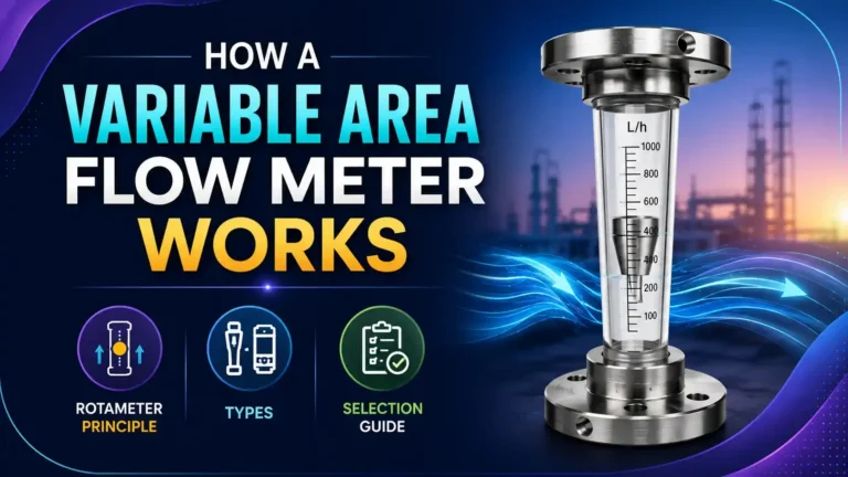 variable area flow meter