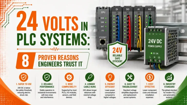 24 Volts in PLC Systems