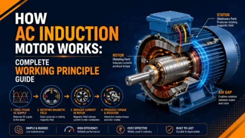 How AC Induction Motor Works: Complete Working Principle Guide