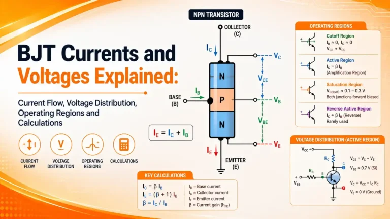 BJT Currents and Voltages
