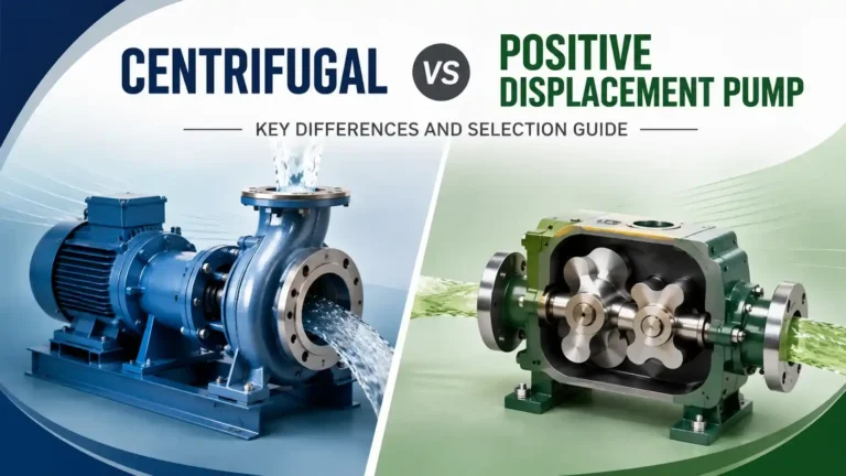 Centrifugal vs Positive Displacement Pump