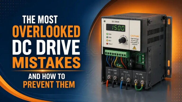 DC drive mistakes