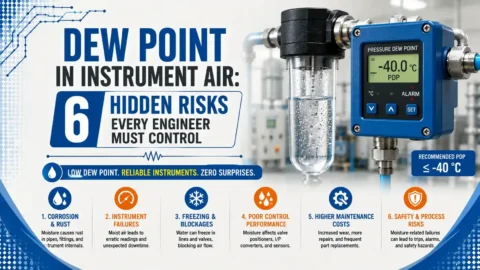 Dew Point in Instrument Air: 6 Hidden Risks Every Engineer Must Control