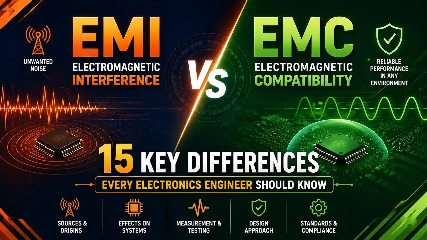 EMI vs EMC: 15 Key Differences Every Electronics Engineer Should Know
