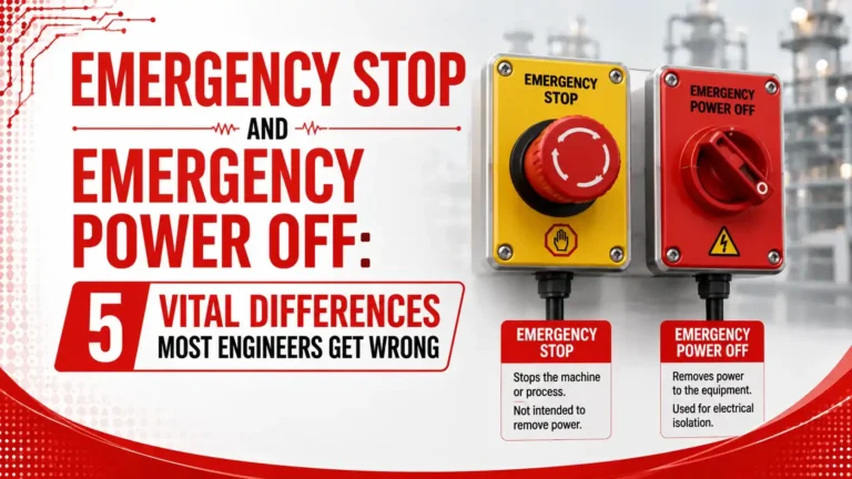 Emergency Stop and Emergency Power Off